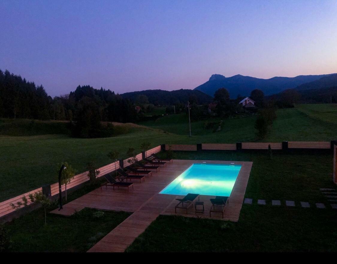 Вилла Zoe Luxury House Gomirje Экстерьер фото
